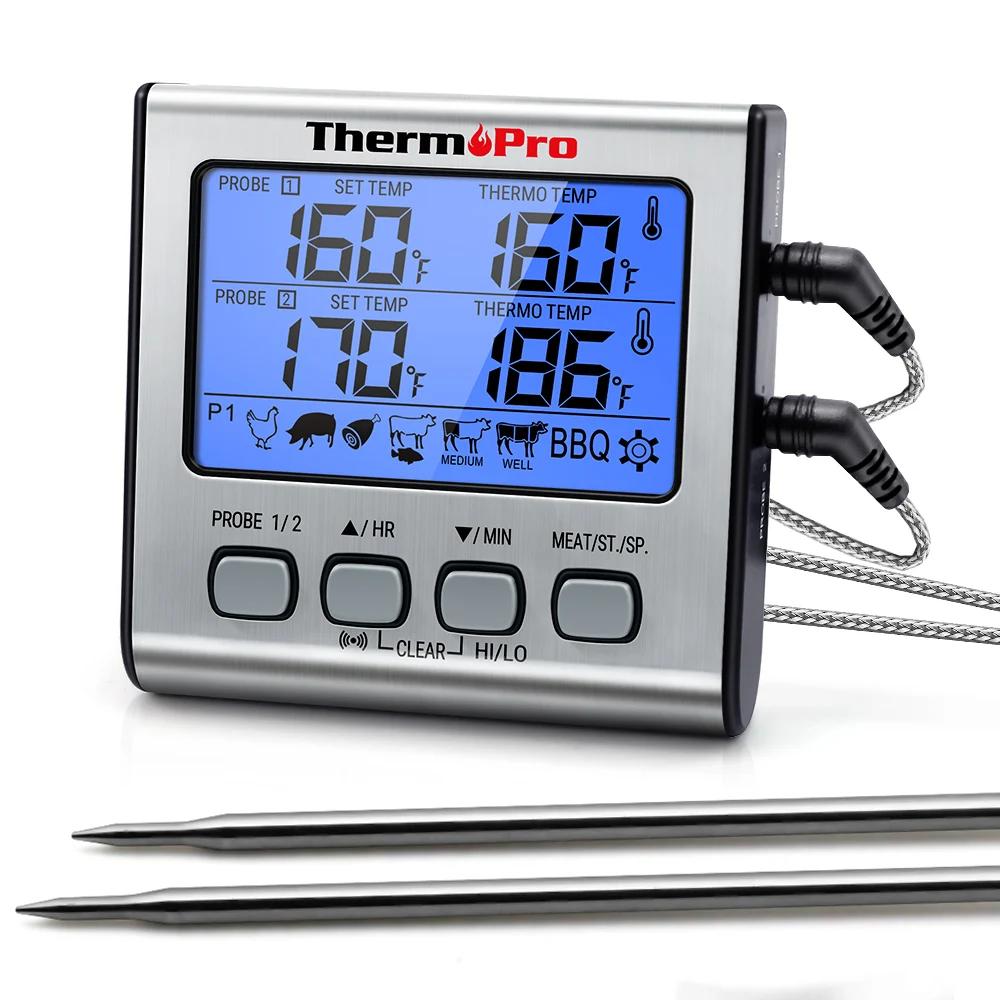 ThermoPro  Ʈ LCD ÷ µ TP17,  κ, BBQ   ׸ 丮, ֹ µ